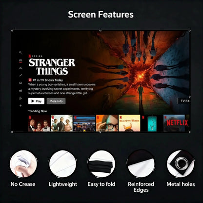 Portable Projection Screen 120 inch
