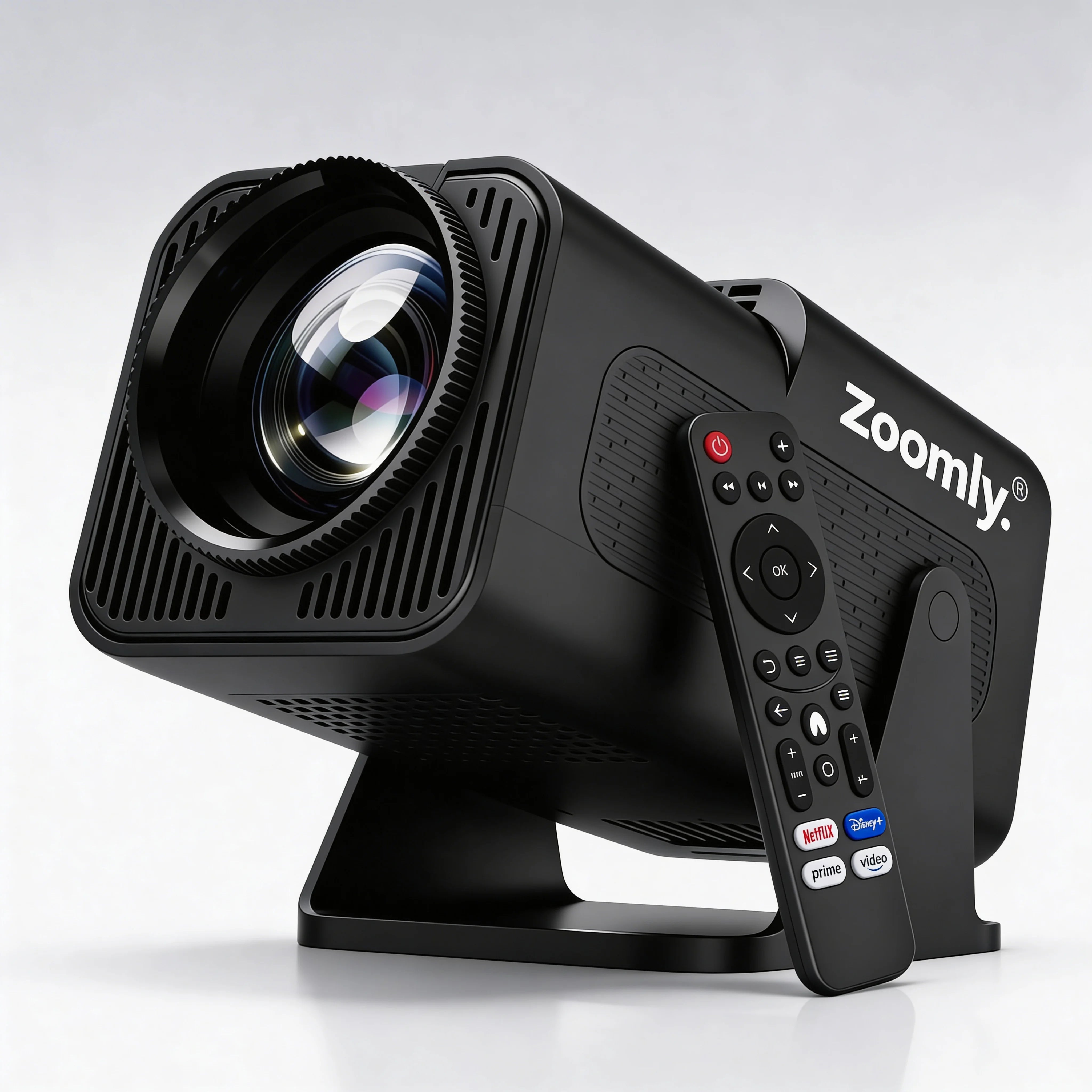 Zoomly® Pro Max Smart Projector